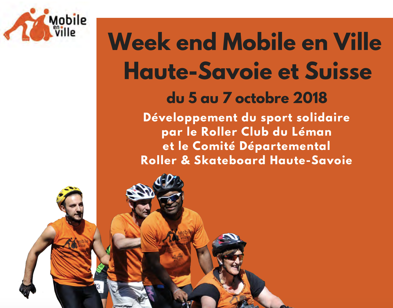 Weekend mobile en ville Haute-Savoie